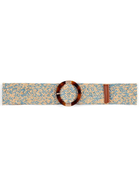 Shiraleah Camille Belt, Blue - FINAL SALE ONLY