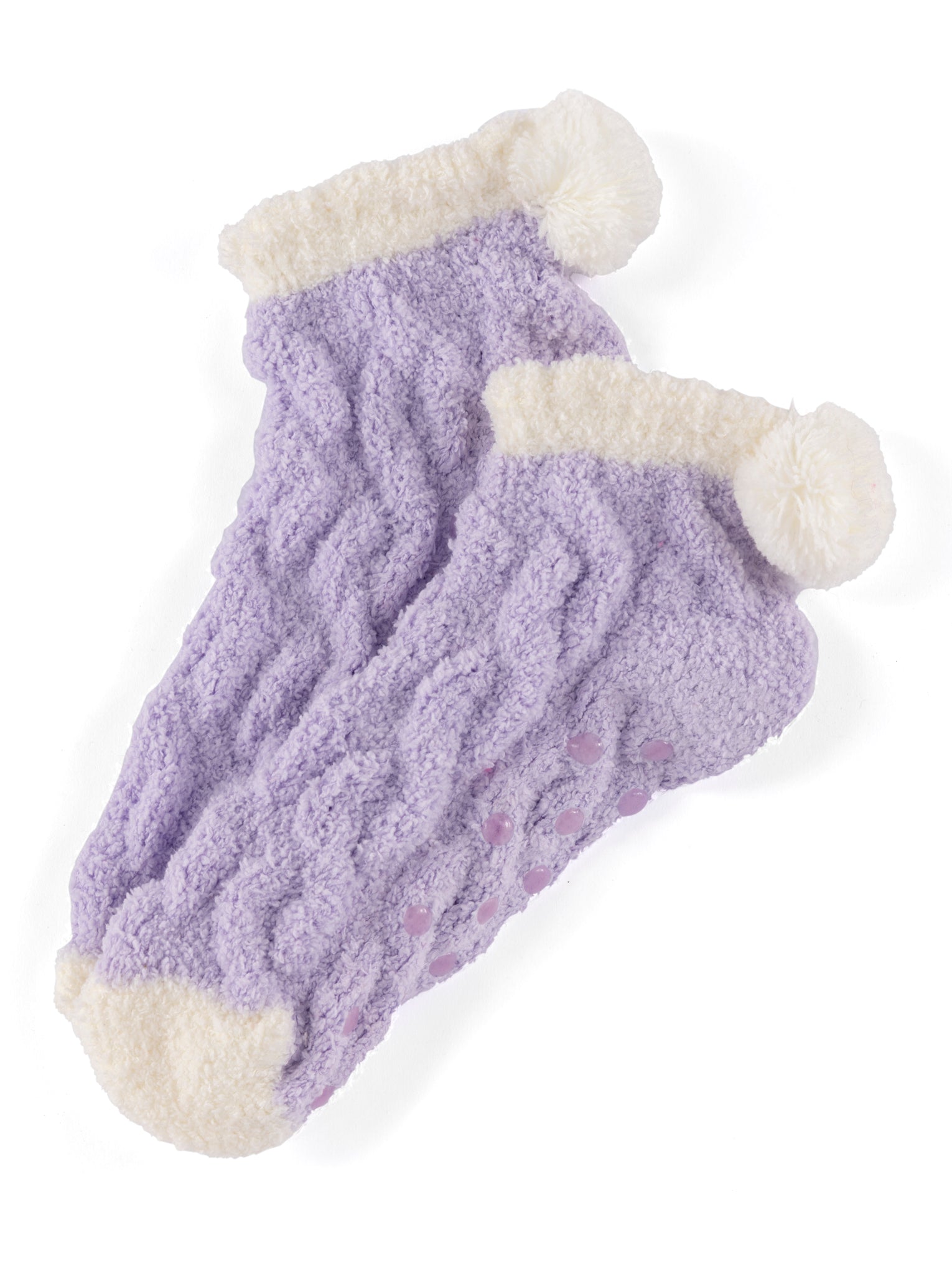 Shiraleah Tess Home Socks, Lilac