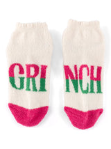 Shiraleah "Grinch" Home Socks, Ivory