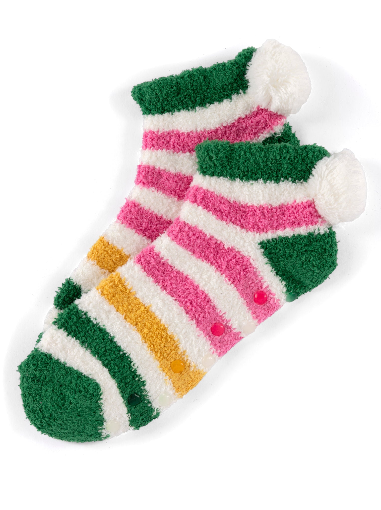 Shiraleah Gloria Home Socks, Green