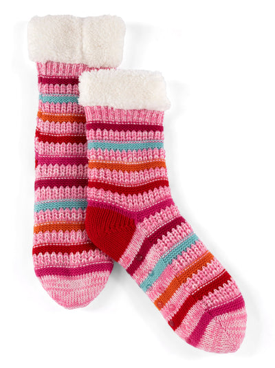 Shiraleah Carol Slipper Socks, Multi