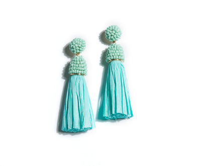 Serafina Earrings, Turquoise