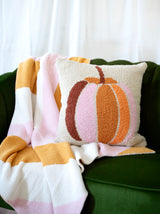 Shiraleah "Pumpkin" Textured Decorative Pillow, Multi