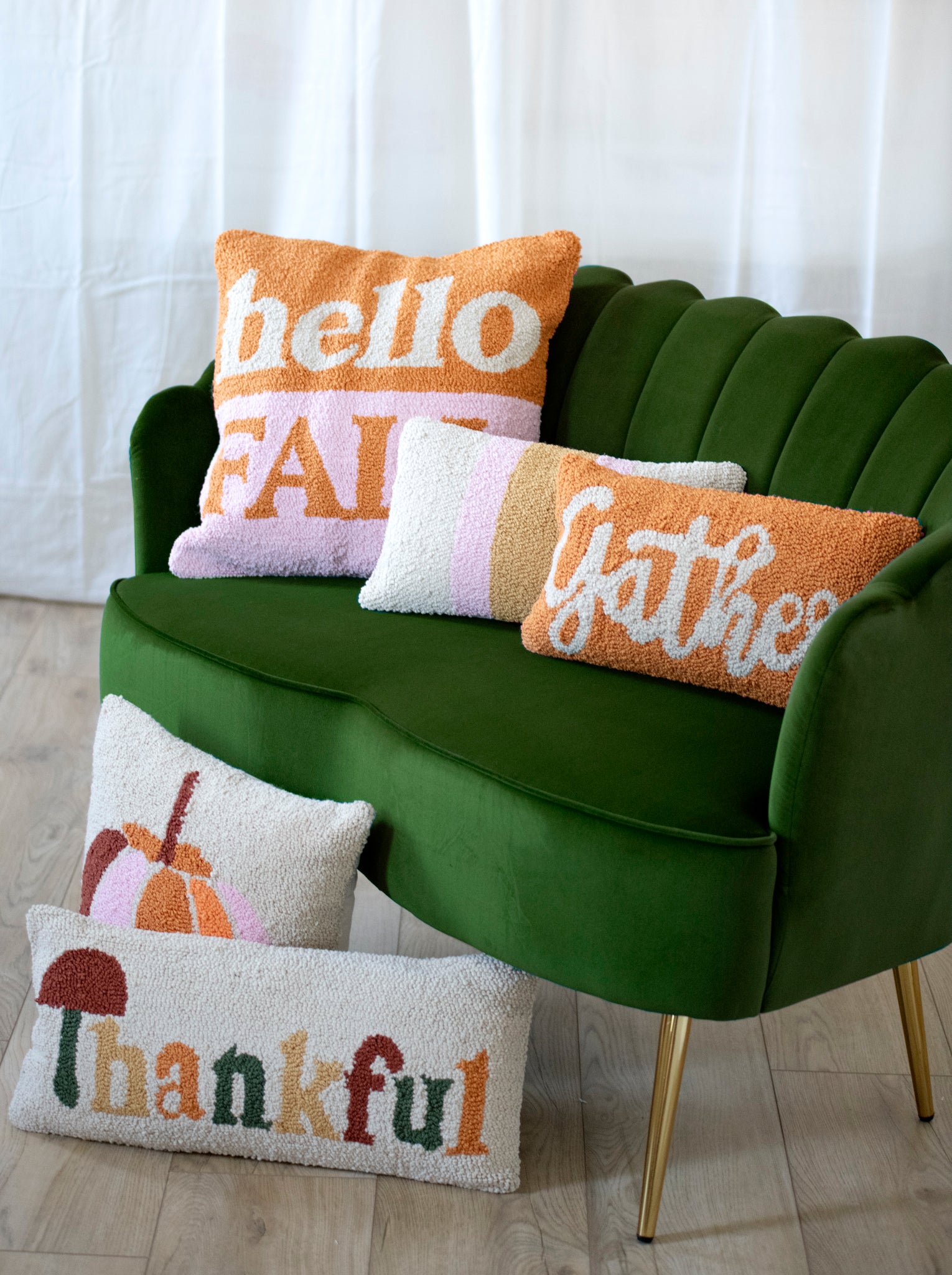 Shiraleah "Thankful" Pillow, Multi - FINAL SALE ONLY