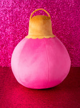 Shiraleah Merry Bauble Large Pillow, Pink