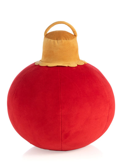 Shiraleah Merry Bauble Medium Pillow, Red